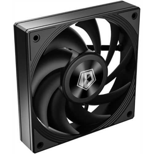 ID-COOLING DF-125-K 120x120x25мм (60шт./кор, PWM, черный, 0-2150об/мин)  BOX