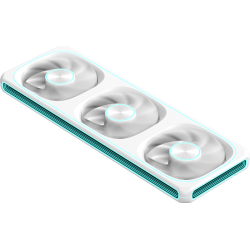 Formula V Line AIR FUSION 3 WH, 360x120x28mm, ARBG 3pin + PWM 4pin, 500-1800 RPM, 34.95 DBA MAX, HYDRO BEARING