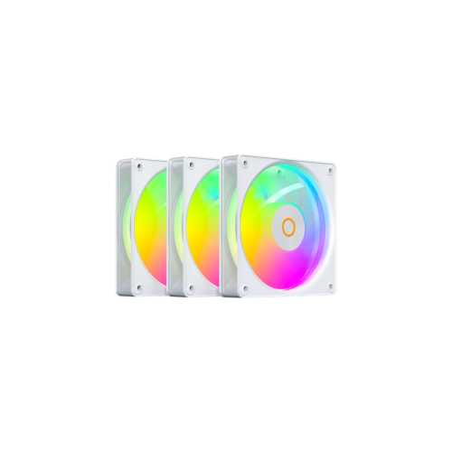 Ocypus Gamma F12 Elite WH ARGB 3 IN 1, 120x120x25mm, 4-PIN PWM, 600-1800 RPM, 26 DBA MAX, HYDRO BEARING