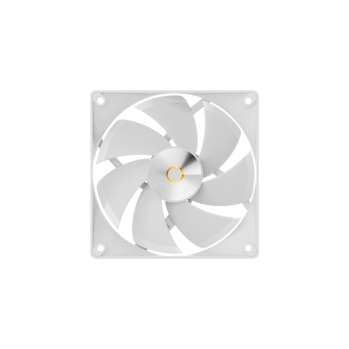 Ocypus Delta F12 WH, 120x120x25mm, 4-PIN PWM, 500-2000 RPM, 29 DBA MAX, HYDRO BEARING
