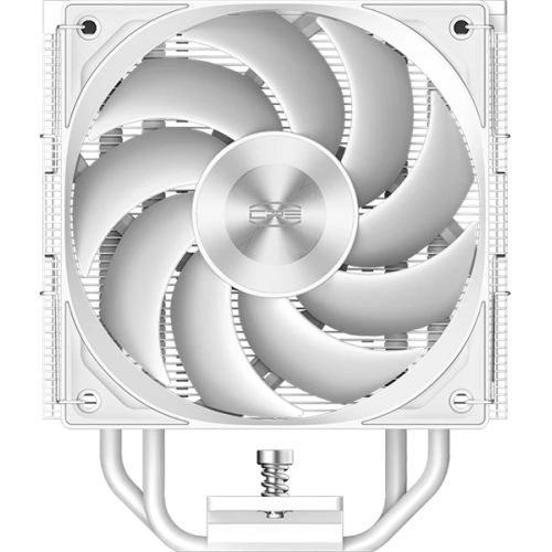PCCooler RZ500 WH, 120mm FAN, 5 HEAT PIPES, 4-PIN PWM, 500-2200 RPM, 32 DBA, FDB BEARING, LGA 1851/1700/1200/115X, AMD AM5/AM4