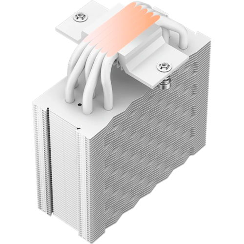 PCCooler RZ500 WH, 120mm FAN, 5 HEAT PIPES, 4-PIN PWM, 500-2200 RPM, 32 DBA, FDB BEARING, LGA 1851/1700/1200/115X, AMD AM5/AM4