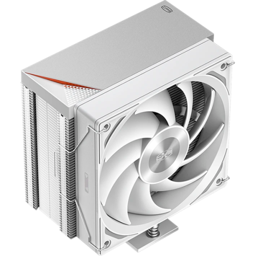 PCCooler RZ500 WH, 120mm FAN, 5 HEAT PIPES, 4-PIN PWM, 500-2200 RPM, 32 DBA, FDB BEARING, LGA 1851/1700/1200/115X, AMD AM5/AM4