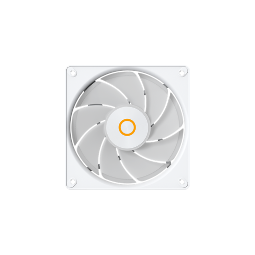 Ocypus Gamma F12 Elite WH ARGB REVERSE BLADE, 120x120x25mm, 4-PIN PWM, 600-1800 RPM, 26 DBA MAX, HYDRO BEARING