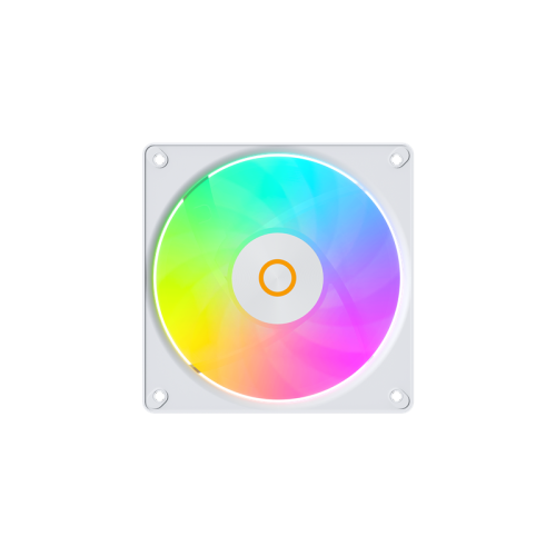 Ocypus Gamma F12 Elite WH ARGB REVERSE BLADE, 120x120x25mm, 4-PIN PWM, 600-1800 RPM, 26 DBA MAX, HYDRO BEARING