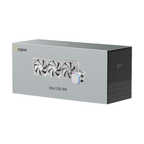 Ocypus Iota L36 WH, 360mm, Display Pump, 3x120mm FDB fans, LGA115X/1200/1700/18XX, AM4/AM5