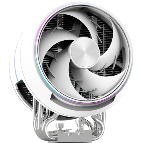 ZALMAN ZET5 WHITE, 5 HEAT PIPES, 4-PIN PWM, 600-2000 RPM, 30.4 DBA MAX, HYDRO BEARING, FULL SOCKET SUPPORT