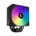 ZALMAN CNPS9X PERFORMA PLUS ARGB BLACK, 120mm FAN, 4 HEAT PIPES, 4-PIN PWM, 600-2000 RPM, 29.7DBA MAX, HYDRO BEARING, FULL SOCKET SUPPORT