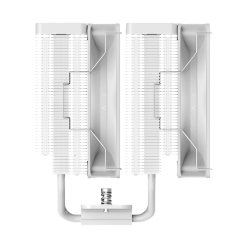 Ocypus Delta A62 WH ARGB, 2x120mm ARGB FAN, Top Panel, 6 HEAT PIPES, 4-PIN PWM, 500-2000 RPM, 29DBA, HYDRO BEARING, LGA115X/1200/1700/18XX, AM4/AM5