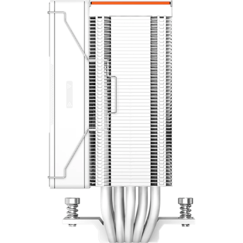 PCCooler RZ500 WH, 120mm FAN, 5 HEAT PIPES, 4-PIN PWM, 500-2200 RPM, 32 DBA, FDB BEARING, LGA 1851/1700/1200/115X, AMD AM5/AM4