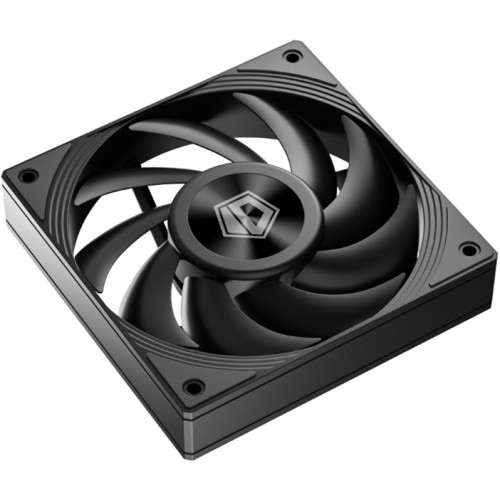 ID-COOLING DF-125-K 120x120x25мм (60шт./кор, PWM, черный, 0-2150об/мин)  BOX