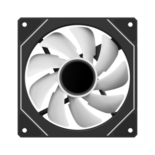 Ocypus Gamma F12 BK ARGB, 120x120x25mm, 4-PIN PWM, 800-1600 RPM, 31 DBA MAX, HYDRO BEARING