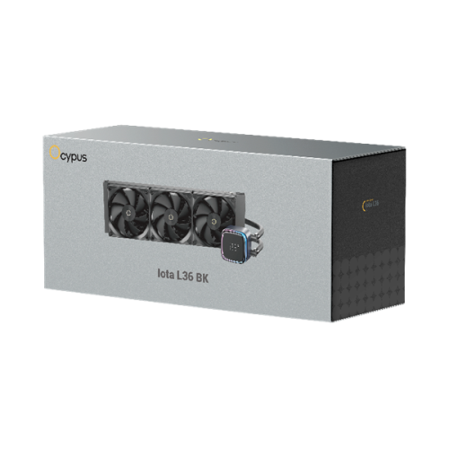 Ocypus Iota L36 BK, 360mm, Display Pump, 3x120mm FDB fans, LGA115X/1200/1700/18XX, AM4/AM5