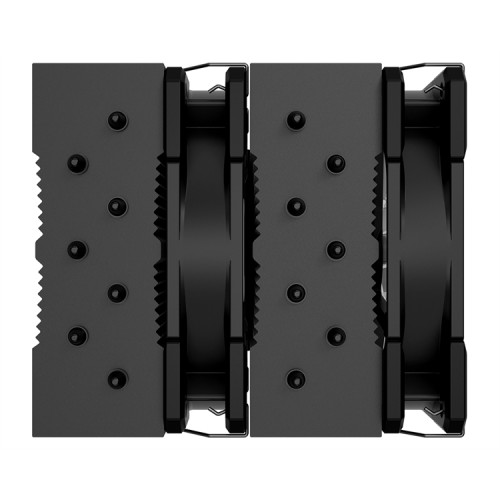 ID-COOLING SE-207-XT ARGB LGA20XX/1700/1200/115X/AM5/AM4 (8шт/кор, TDP 280W, PWM, черный, 7 тепл.трубок + медная база, 2 x FAN 120mm,  Addressable RGB LED) RET