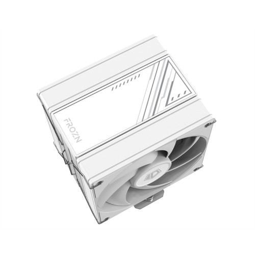 ID-COOLING FROZN A410 DW LGA1851/1700/1200/115X/AM5/AM4 (10шт/кор, TDP 230W, PWM, 4 тепл.трубки прямого контакта, DUAL FAN 120mm, белый) RET