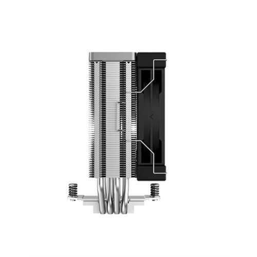 DEEPCOOL AK400 LGA1700/1200/115X/AM5/AM4 (18шт/кор, TDP 220W, PWM, Fan 120mm, 4 тепл. Трубки, черный) RET