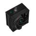 DEEPCOOL AK400 DIGITAL LGA1700/1200/115X/AM5/AM4 (18шт/кор, TDP 220W, PWM, Fan 120mm, 4 тепл. трубки, черный) RET
