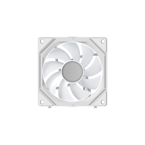 Ocypus Gamma F12 UNI WH ARGB 3 IN 1, 3x120x120x25mm, 4-PIN PWM, 800-1800 RPM, 31 DBA MAX, HYDRO BEARING