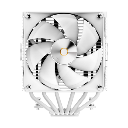 Ocypus Delta A62 WH ARGB, 2x120mm ARGB FAN, Top Panel, 6 HEAT PIPES, 4-PIN PWM, 500-2000 RPM, 29DBA, HYDRO BEARING, LGA115X/1200/1700/18XX, AM4/AM5