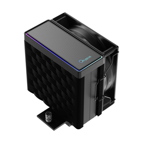 Ocypus Gamma A40 BK ARGB, 100mm ARGB FAN, Top ARGB Panel, 4 HEAT PIPES, 4-PIN PWM, 600-2400 RPM, 29DBA, HYDRO BEARING, LGA115X/1200/1700/18XX, AM4/AM5