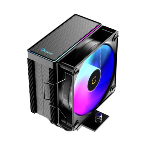 Ocypus Gamma A40 BK ARGB, 100mm ARGB FAN, Top ARGB Panel, 4 HEAT PIPES, 4-PIN PWM, 600-2400 RPM, 29DBA, HYDRO BEARING, LGA115X/1200/1700/18XX, AM4/AM5