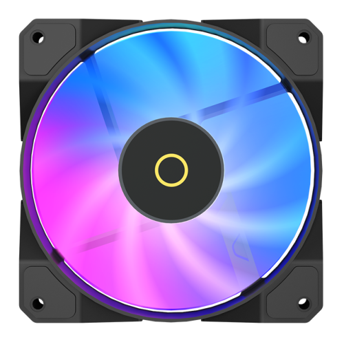 Ocypus Beta F12 BK ARGB, 120x120x25mm, 3-PIN, 800-1600 RPM, 29 DBA MAX, HYDRO BEARING