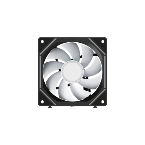 Ocypus Gamma F12 UNI BK ARGB 3 IN 1, 3x120x120x25mm, 4-PIN PWM, 800-1800 RPM, 31 DBA MAX, HYDRO BEARING