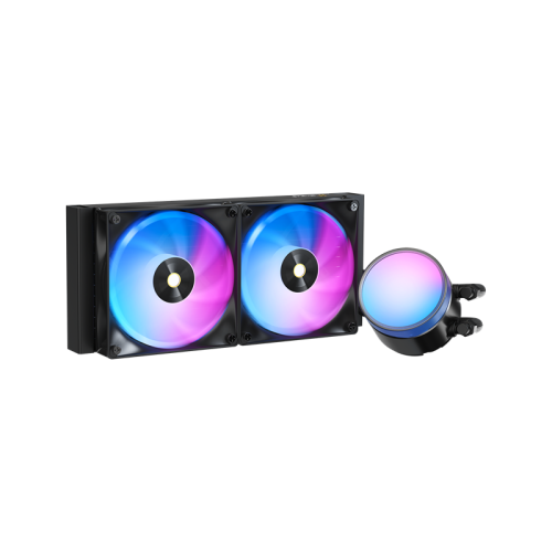 Ocypus Delta L24 BK ARGB V2, 240mm, ARGB Pump,2x120mm ARGB fans, LGA115X/1200/1700/18XX, AM4/AM5