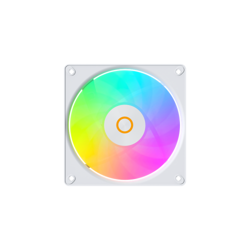 Ocypus Gamma F12 Elite WH ARGB, 120x120x25mm, 4-PIN PWM, 600-1800 RPM, 26 DBA MAX, HYDRO BEARING