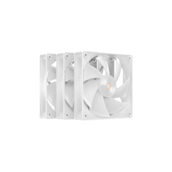 Ocypus Delta F12 WH 3 IN 1, 120x120x25mm, 4-PIN PWM, 500-2000 RPM, 29 DBA MAX, HYDRO BEARING