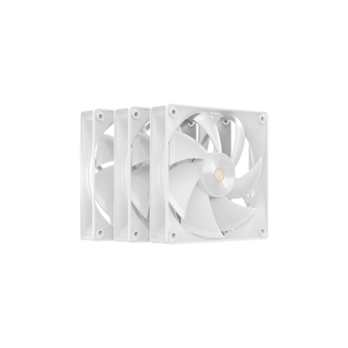 Ocypus Delta F12 WH 3 IN 1, 120x120x25mm, 4-PIN PWM, 500-2000 RPM, 29 DBA MAX, HYDRO BEARING