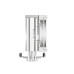 DEEPCOOL AK400 WH LGA1700/1200/115X/AM5/AM4 (18шт/кор, TDP 220W, PWM, Fan 120mm, 4 тепл. Трубки, белый) RET