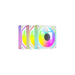 Ocypus Gamma F12 UNI WH ARGB REVERSE BLADE 3 IN 1, 3x120x120x25mm, 4-PIN PWM, 800-1800 RPM, 31 DBA MAX, HYDRO BEARING