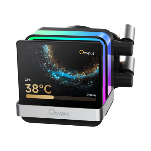 Ocypus Sigma L36 PRO BK, 360mm, LCD Pump, 3x120mm FDB fans, LGA115X/1200/1700/18XX, AM4/AM5