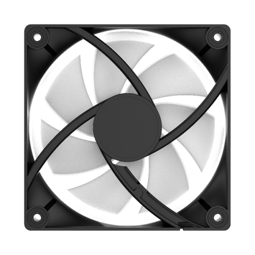 Ocypus Delta F12 BK ARGB, 120x120x25mm, 4-PIN PWM, 500-2000 RPM, 29 DBA MAX, HYDRO BEARING