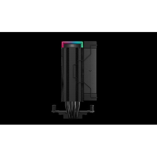 DEEPCOOL AK400 DIGITAL PRO LGA1700/1200/115X/AM5/AM4 (9шт/кор, TDP 220W, PWM, Fan 120mm, 4 тепл. трубки, ARGB, черный) RET