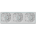 Formula V Line AIR FUSION 3 WH, 360x120x28mm, ARBG 3pin + PWM 4pin, 500-1800 RPM, 34.95 DBA MAX, HYDRO BEARING