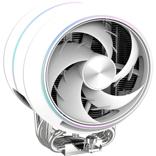 ZALMAN ZET5 WHITE, 5 HEAT PIPES, 4-PIN PWM, 600-2000 RPM, 30.4 DBA MAX, HYDRO BEARING, FULL SOCKET SUPPORT