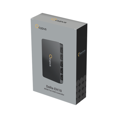 Ocypus Delta EH10 BK, 10 ports FAN/ARGB Hub