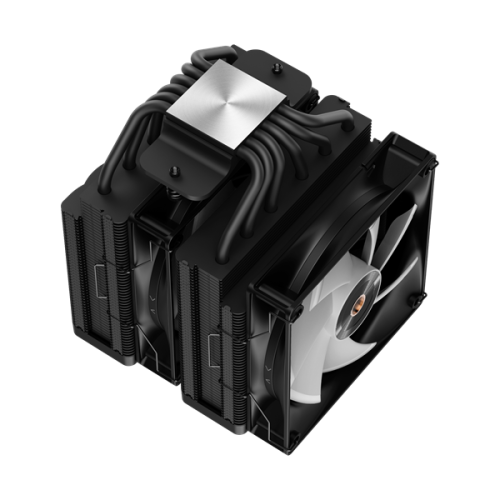 Ocypus Delta A62 BK ARGB, 2x120mm ARGB FAN, Top Panel, 6 HEAT PIPES, 4-PIN PWM, 500-2000 RPM, 29DBA, HYDRO BEARING, LGA115X/1200/1700/18XX, AM4/AM5