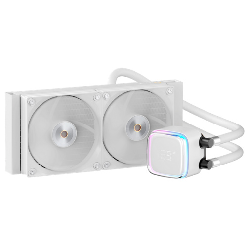 Ocypus Iota L24 WH, 240mm, Display Pump, 2x120mm FDB fans, LGA115X/1200/1700/18XX, AM4/AM5