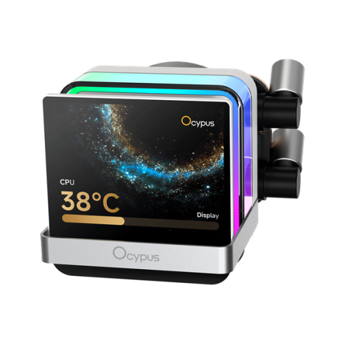 Ocypus Sigma L36 PRO WH, 360mm, LCD Pump, 3x120mm FDB fans, LGA115X/1200/1700/18XX, AM4/AM5