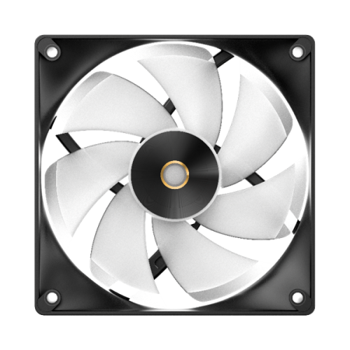 Ocypus Delta F12 BK ARGB, 120x120x25mm, 4-PIN PWM, 500-2000 RPM, 29 DBA MAX, HYDRO BEARING