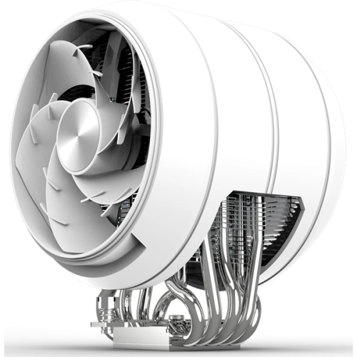 ZALMAN ZET5 WHITE, 5 HEAT PIPES, 4-PIN PWM, 600-2000 RPM, 30.4 DBA MAX, HYDRO BEARING, FULL SOCKET SUPPORT