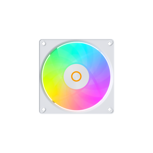 Ocypus Gamma F12 Elite WH ARGB REVERSE BLADE 3 IN 1, 120x120x25mm, 4-PIN PWM, 600-1800 RPM, 26 DBA MAX, HYDRO BEARING