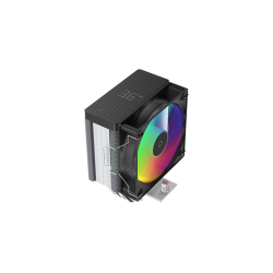 Ocypus Gamma A40 BK ARGB Digital, 100mm ARGB FAN, Top Display Panel, 4 HEAT PIPES, 4-PIN PWM, 600-2400 RPM, 29.5DBA, HYDRO BEARING, LGA115X/1200/1700/18XX, AM4/AM5