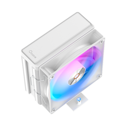 Ocypus Delta A40 WH ARGB, 120mm ARGB FAN, Top Panel, 4 HEAT PIPES, 4-PIN PWM, 500-2000 RPM, 29DBA, HYDRO BEARING, LGA115X/1200/1700/18XX, AM4/AM5