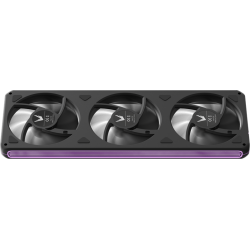 Formula V Line AIR FUSION 3 BK REVERSE, 360x120x28mm, ARBG 3pin + PWM 4pin, 500-1800 RPM, 37.83 DBA MAX, HYDRO BEARING