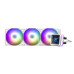 Zalman CPU Liquid Cooler 360mm, ARGB, LCD Display, white