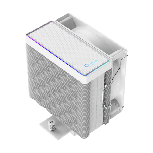 Ocypus Gamma A40 WH ARGB, 100mm ARGB FAN, Top ARGB Panel, 4 HEAT PIPES, 4-PIN PWM, 600-2400 RPM, 29DBA, HYDRO BEARING, LGA115X/1200/1700/18XX, AM4/AM5